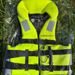 CHALECO 100 NEWTONS NEOPRENO AMARILLO FLUOR