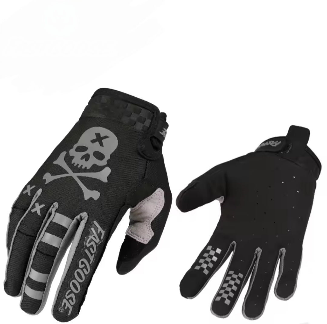 GUANTES NEGROS Y GRISES