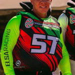 Lycra manga larga fluor
