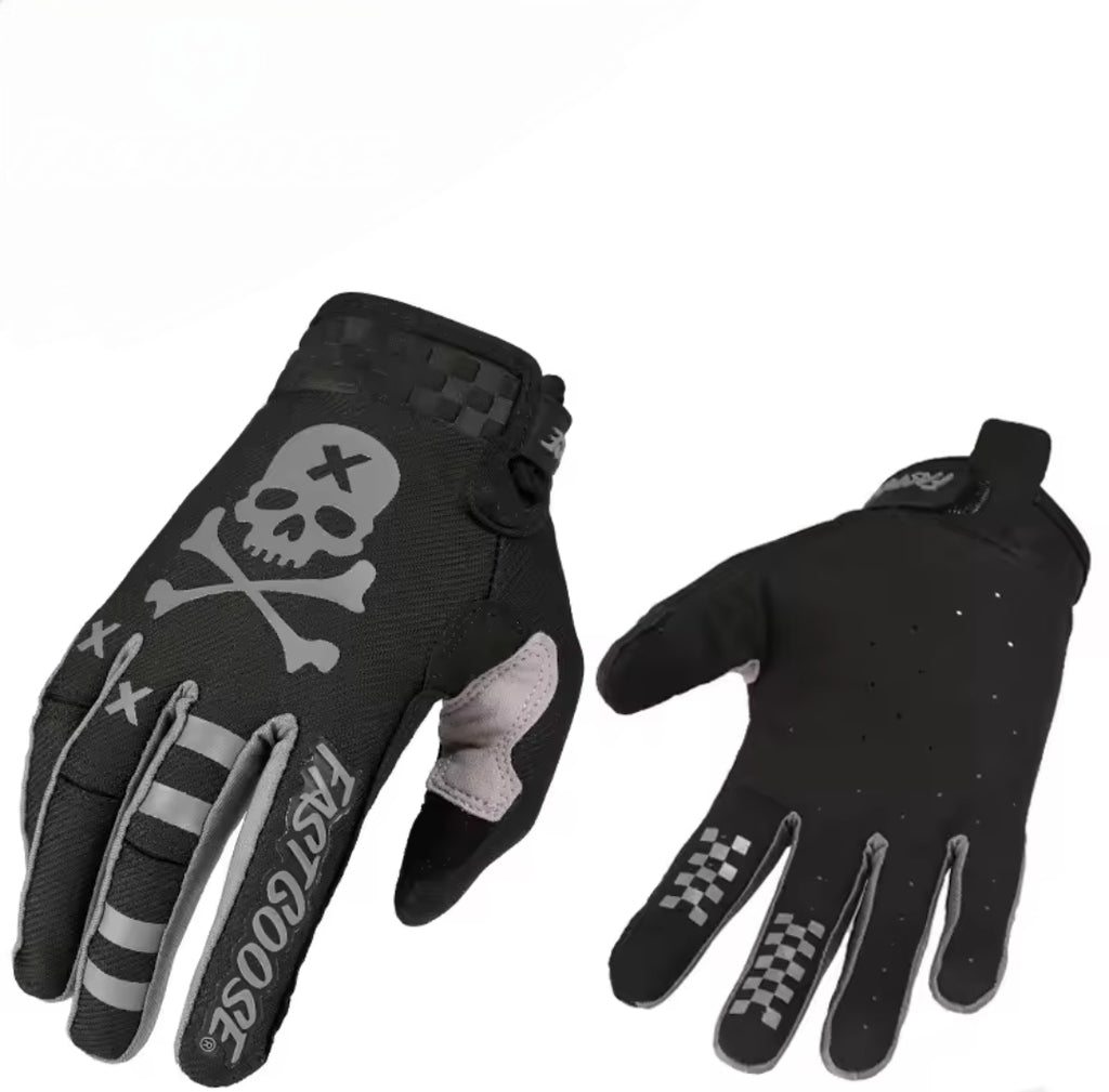 GUANTES NEGROS Y GRISES